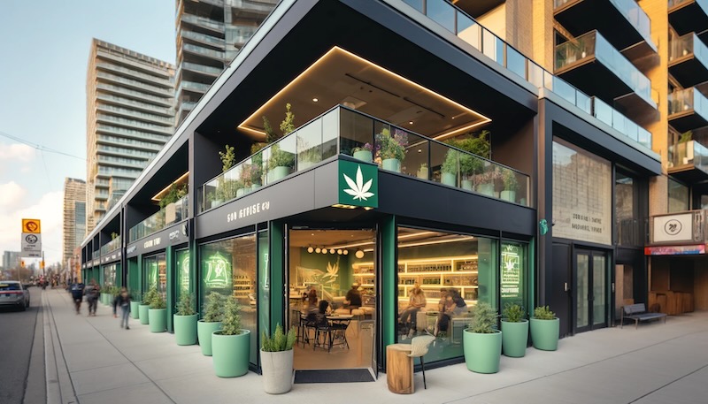 cannabis store in California